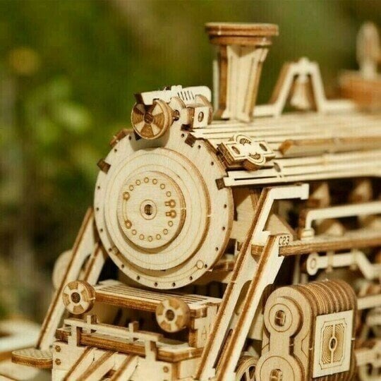 Wooden vehicle building set – educational 3D puzzle, durable wood | kids 6+