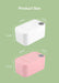 Baby wipe warmer with LED display – USB rechargeable, holds 80 wipes | Nappy care
