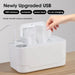 Baby wipe warmer with LED display – USB rechargeable, holds 80 wipes | Nappy care