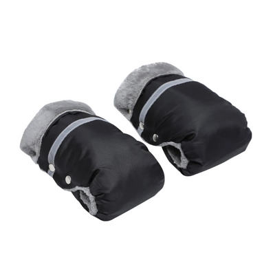 Pushchair hand warmer keeps hands warm – windproof, touchscreen compatible | For parents
