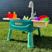 Play kitchen with working tap – circulating water, 19 accessories | for kids