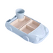 Children's eating set with vehicle-shaped tray – BPA-free, dishwasher-safe | toddler mealtime