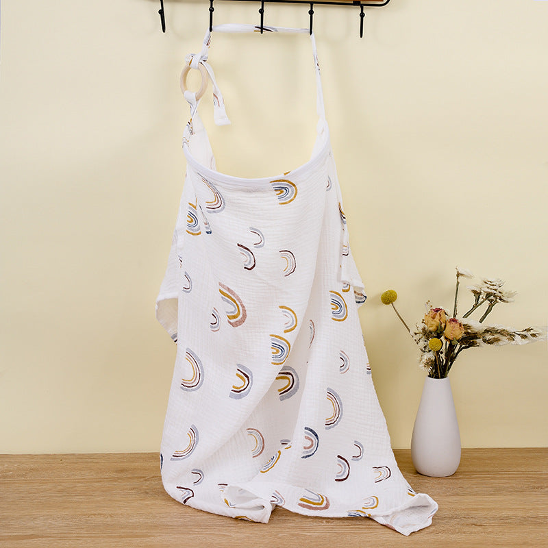 Adjustable breastfeeding cover – soft cotton, multifunctional | for mothers