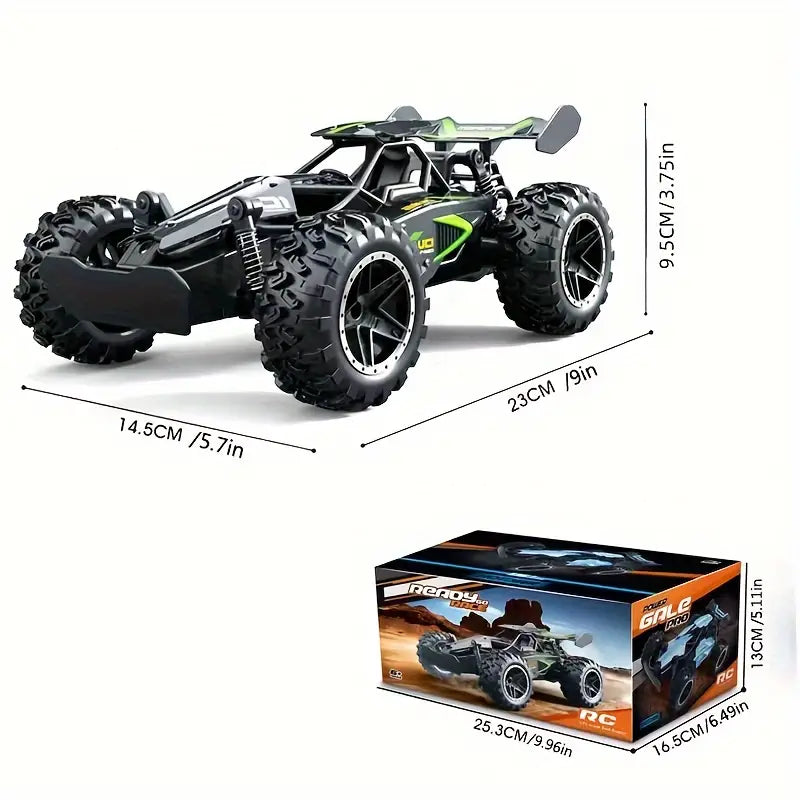 RC racing car with 20 km/h speed – robust ABS design, indoor & outdoor use | kids toy