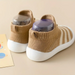 Toddler sneakers with flexible sole – lightweight, breathable, cute bear design | First walkers