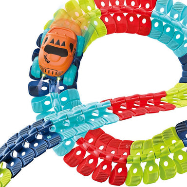 Flexible race track for creative building – 46 pieces, ages 4+ | kids' toy
