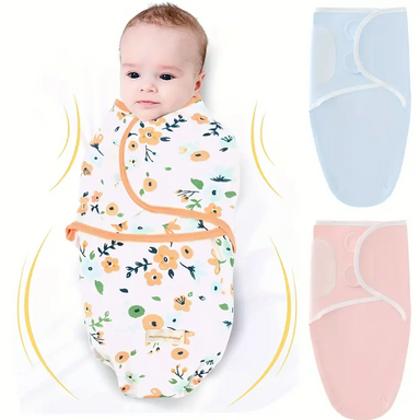 Swaddle sleeping bag with ergonomic design – soft cotton, easy zip | Newborn essentials