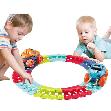 Flexible race track for creative building – 46 pieces, ages 4+ | kids' toy
