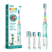 Electric toothbrush cleans kids' teeth gently – soft, waterproof and rechargeable | for children