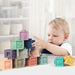 Educational wooden stacking blocks for toddlers – animal, letter and number designs | learning toys