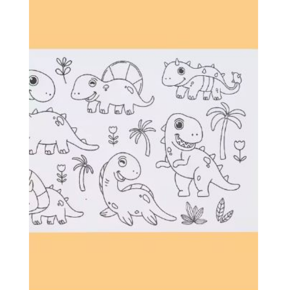 Mess-free drawing roll for children – reusable, wall & table | creative play
