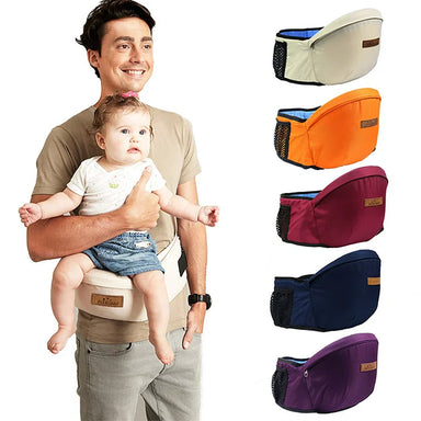 Baby hip carrier offers ergonomic support – adjustable, lightweight, carries up to 20kg | hip seat