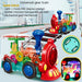Self-driving toy car with light and music – transparent design, LED lights | Kids toy
