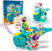Self-driving toy car with light and music – transparent design, LED lights | Kids toy