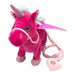 Walking and singing unicorn soft toy – interactive, soft, battery-powered | ages 2+