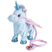 Walking and singing unicorn soft toy – interactive, soft, battery-powered | ages 2+