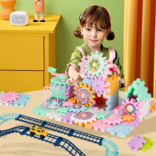 Building set with electric modules – boosts creativity, cuts screen time | STEM toy