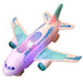 Toy aeroplane with light & sound for kids – interactive, easy to use | ages 3+