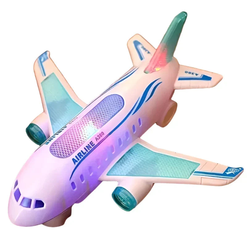 Toy aeroplane with light & sound for kids – interactive, easy to use | ages 3+