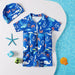 Toddler swimsuit with adjustable floats – UV50+, quick-drying | 0–5 years