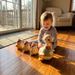 Duck tumbler toy bounces back upright – encourages tummy time, cause and effect play | for babies