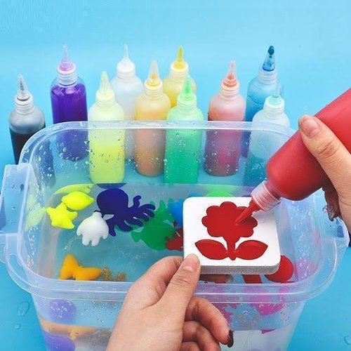 Shape creator set turns water into solid 3D figures – safe, creative, hours of fun | kids craft toy