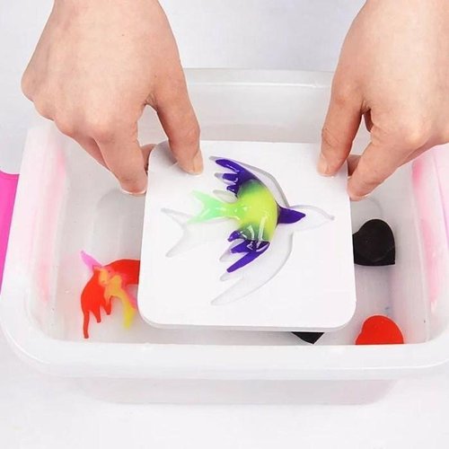 Shape creator set turns water into solid 3D figures – safe, creative, hours of fun | kids craft toy