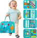 Busy book activity book for toddlers – felt, interactive, portable | Ages 1+