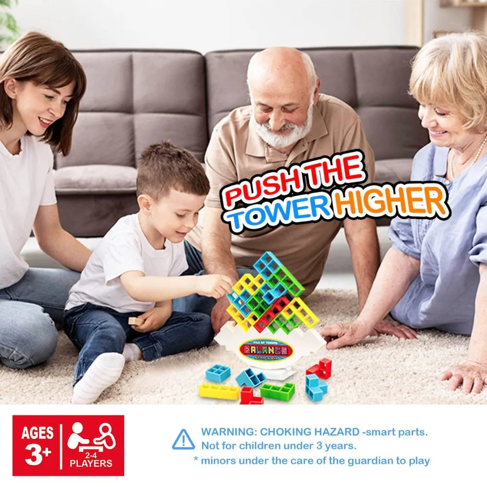 Educational balance game for children – stacking, balancing, concentration | building toy