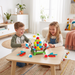 Jumping sheep board game with catapults – fun, educational, colourful | family game