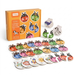 Wooden alphabet puzzle and letter matching game – Montessori-inspired, durable wood | for toddlers