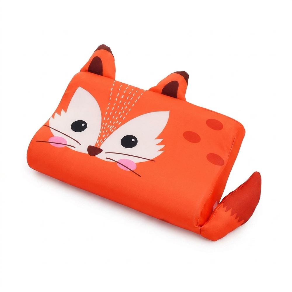 Ergonomic memory foam toddler pillow – breathable, washable cover | ages 2+
