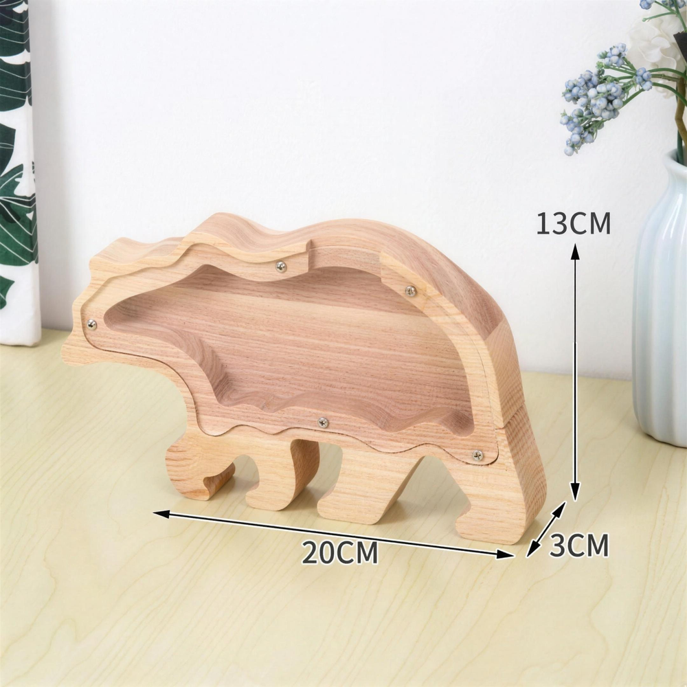Dinosaur money box for kids – fun way to learn saving | gift idea