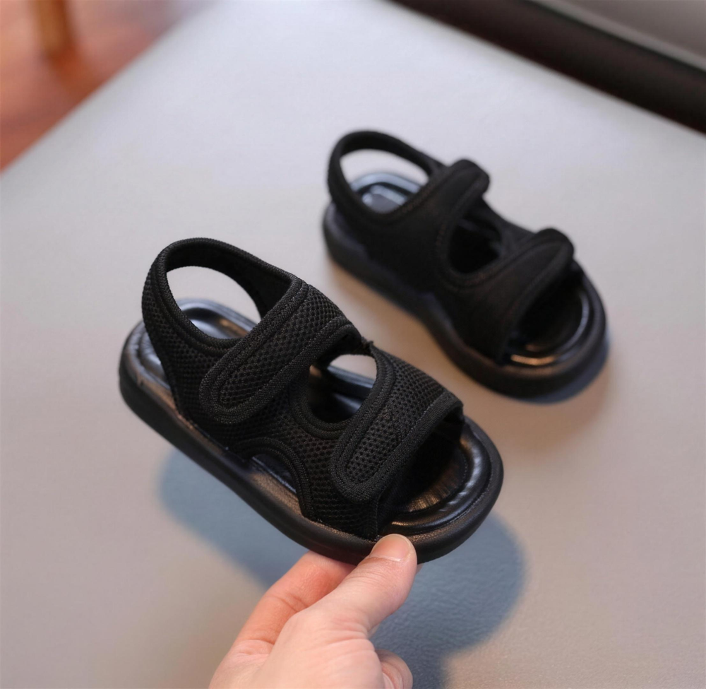 Baby & toddler sandals with breathable mesh – anti-slip sole, easy touch-fasten | summer shoes