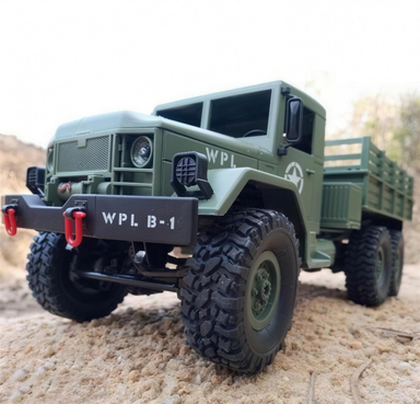 6WD off-road RC car – all-terrain truck with 2.4GHz remote control | Kids