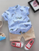 Dino summer outfit with breathable fabric – soft, playful 2-piece set | boys 9 months-3 years