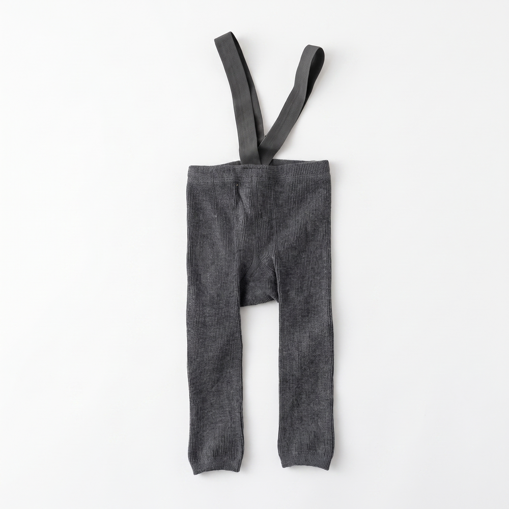 Children's leggings with braces – soft, breathable cotton | unisex