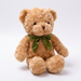 Plush teddy bear with bow – soft fur and embroidered details | multiple sizes