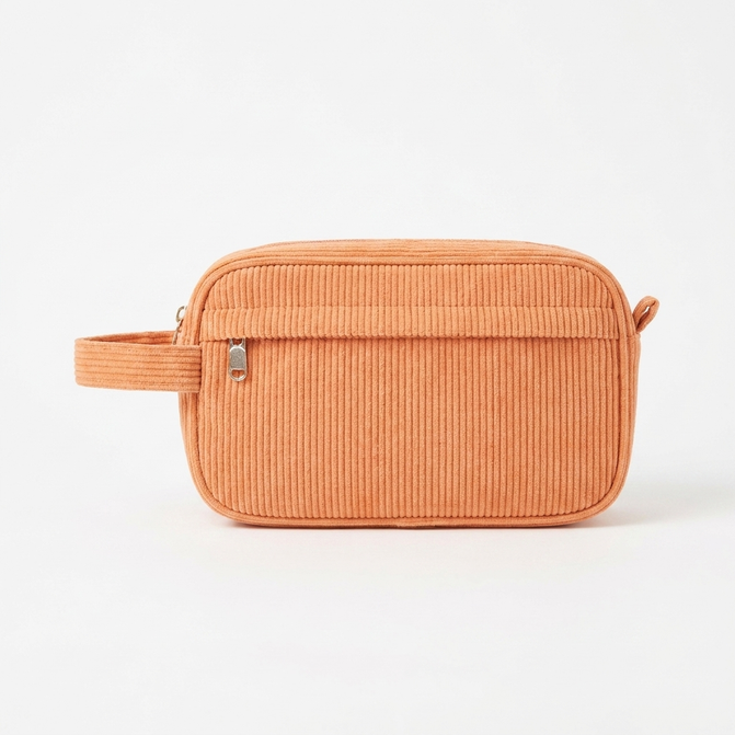 Personalised pencil case with your name – sturdy corduroy, zip, soft lining | for school