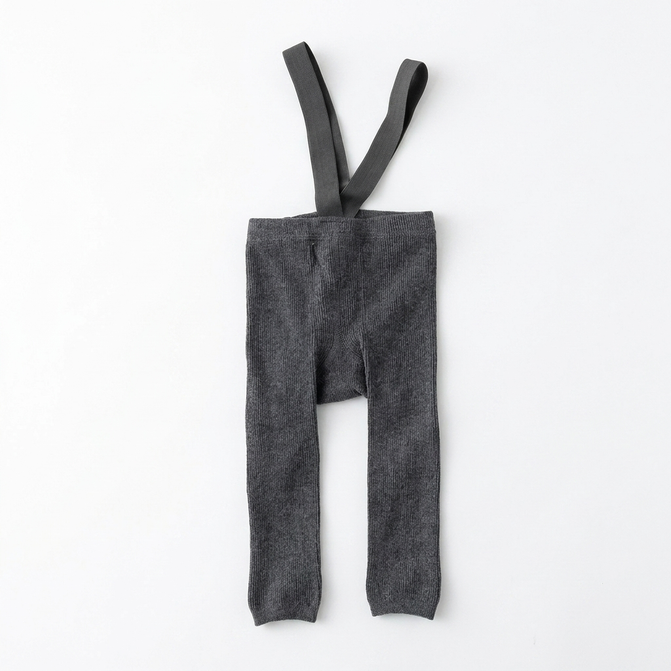 Children's leggings with braces – soft, breathable cotton | unisex
