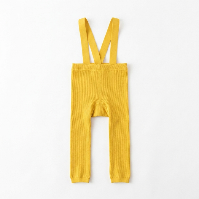 Children's leggings with braces – soft, breathable cotton | unisex