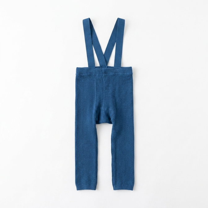 Children's leggings with braces – soft, breathable cotton | unisex