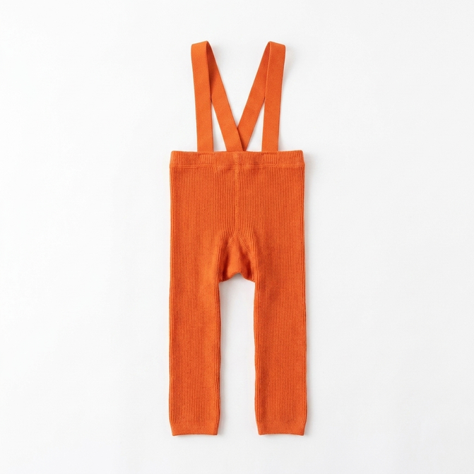 Children's leggings with braces – soft, breathable cotton | unisex
