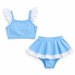 Girls' swimsuit with UPF 50+ sun protection – quick-drying, princess design | swimwear