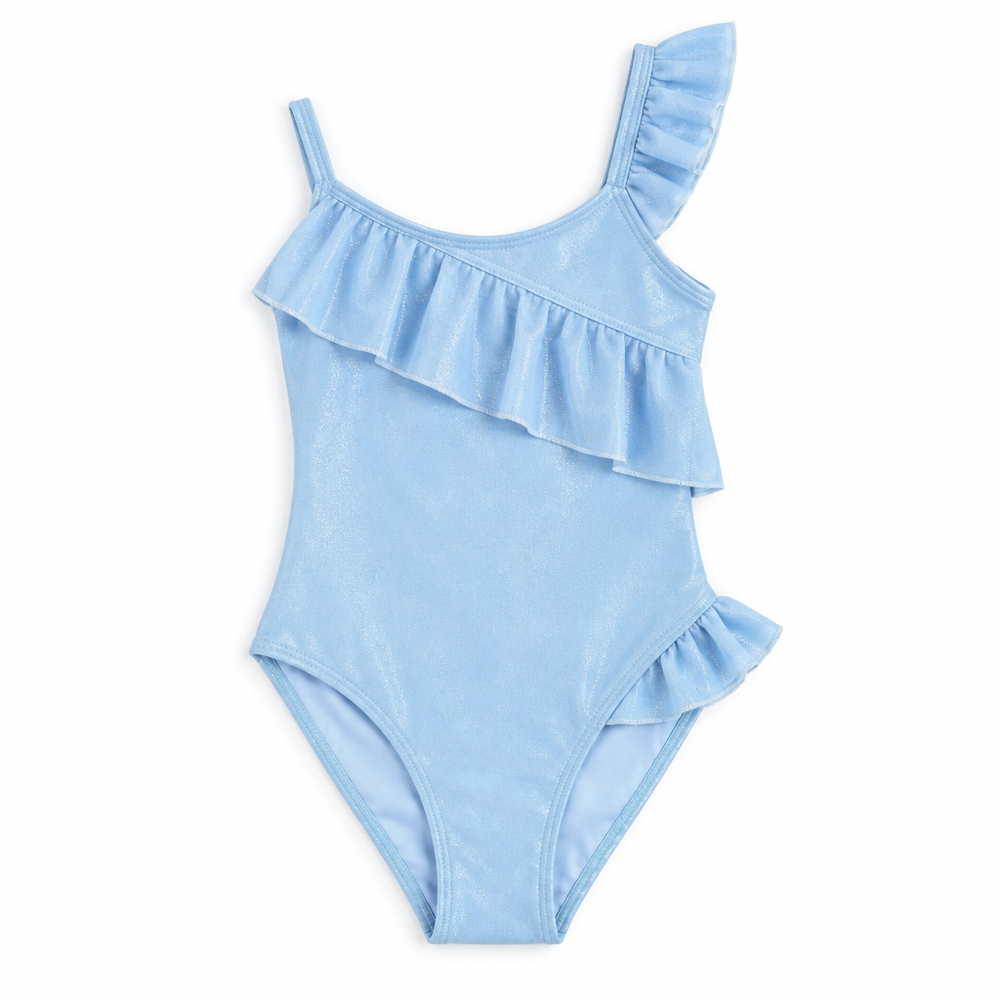Girls' swimsuit with UPF 50+ sun protection – quick-drying, princess design | swimwear