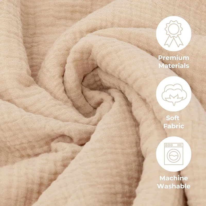 4-in-1 swaddle blanket with breathable fabric – soft, versatile | for newborns