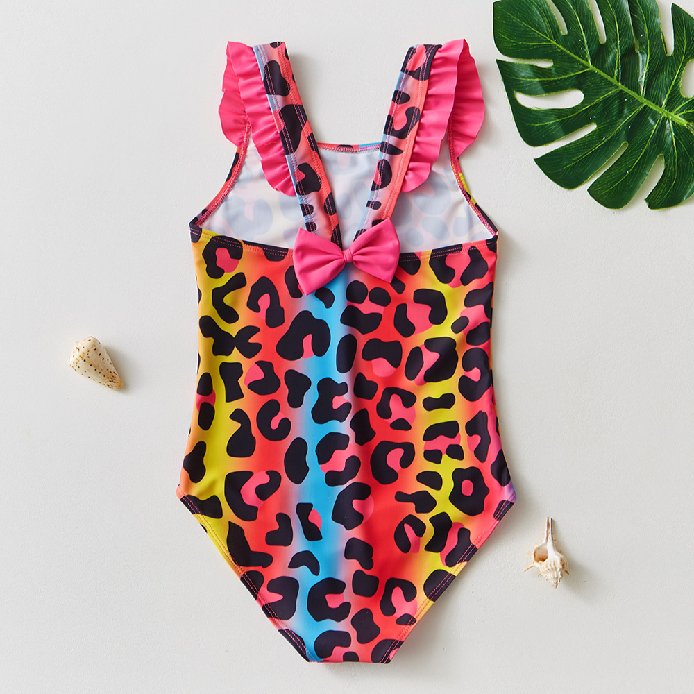 Girls' swimsuit with UV protection – mermaid, unicorn design, quick-drying | Kids swimwear