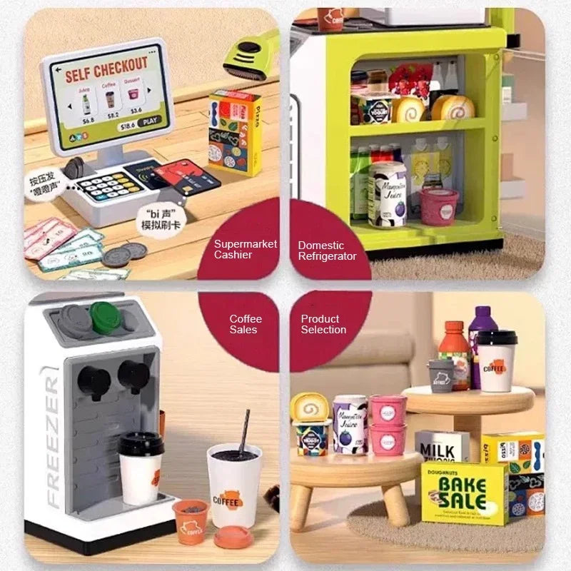Kids toy till – teaches counting, money and role play | pretend shop toy