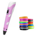 3D pen with adjustable speed and temperature – PLA and ABS filament | kids and adults