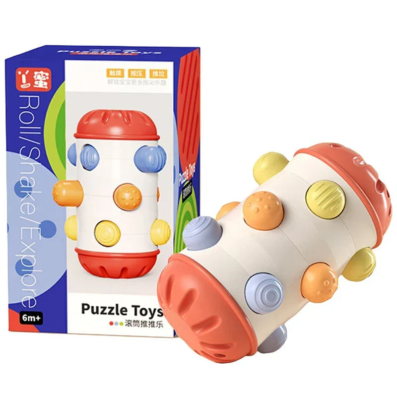 Baby roller toy promotes crawling and movement – boosts motor skills | sensory play